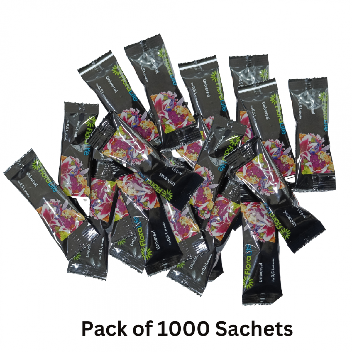 1306 Floralife Flower Food Liquid 1000 Sachet (Crystal Clear 300)