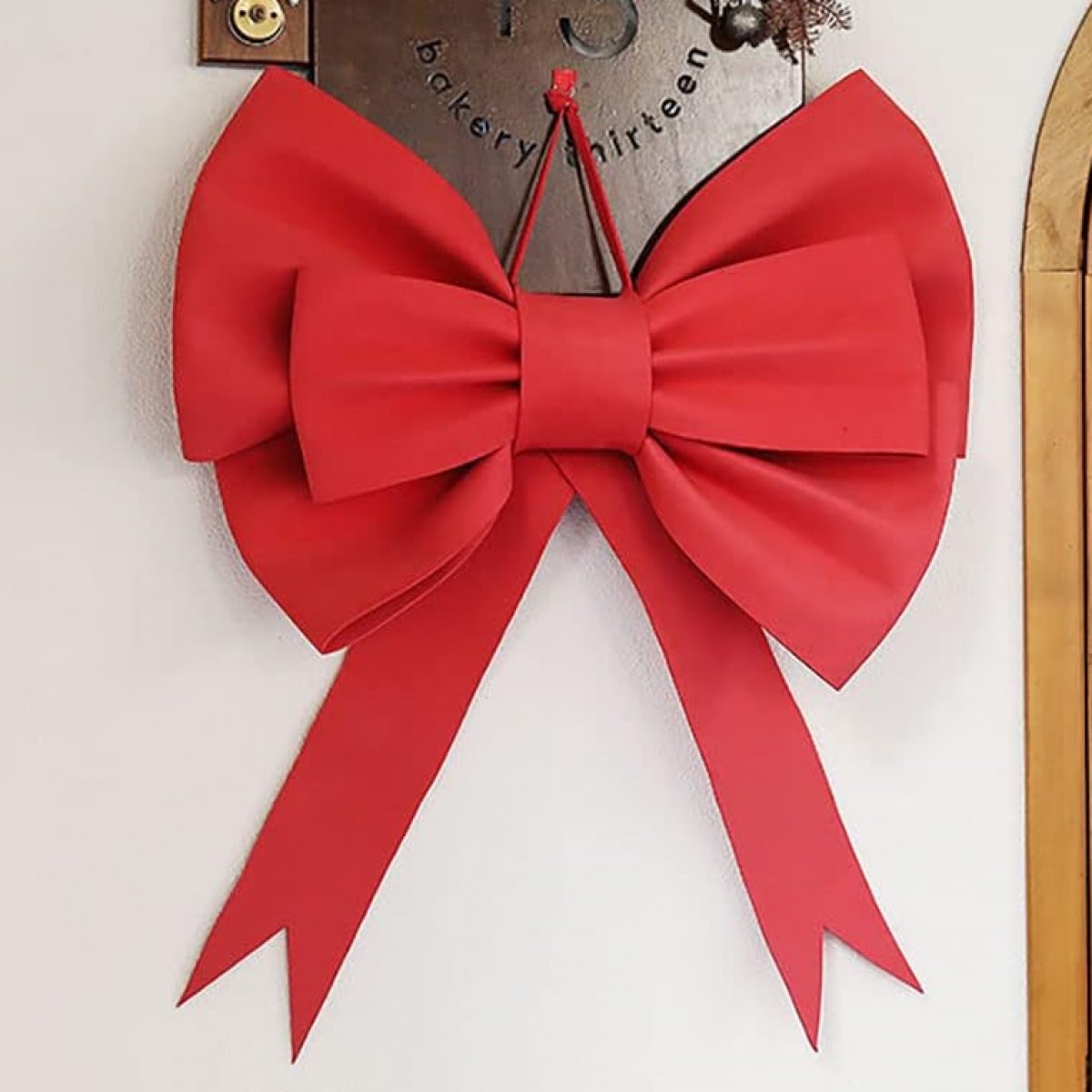 4522 Giant Gift Bow Medium Red 50x60cm