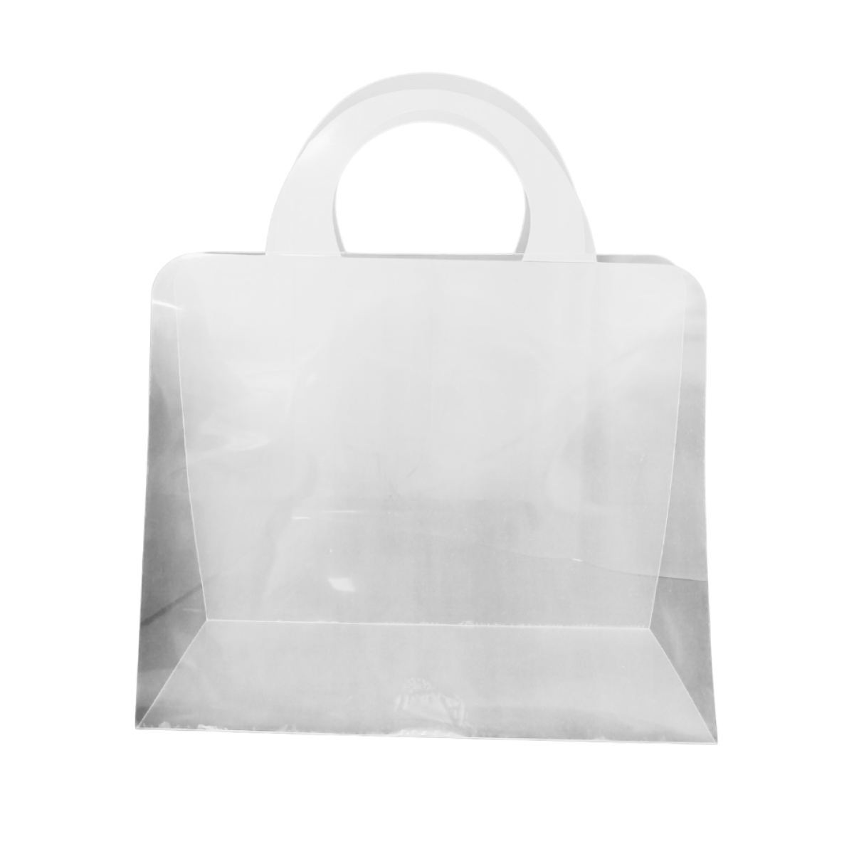 5094 Waterproof Tote Flower Carry Bag Transparent (10 Nos)