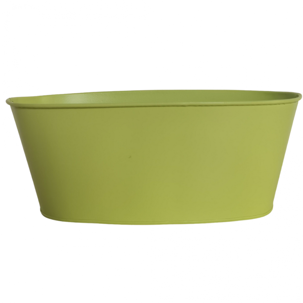 5221 Oval Trough Green (18pcs) Tin/Metal Container