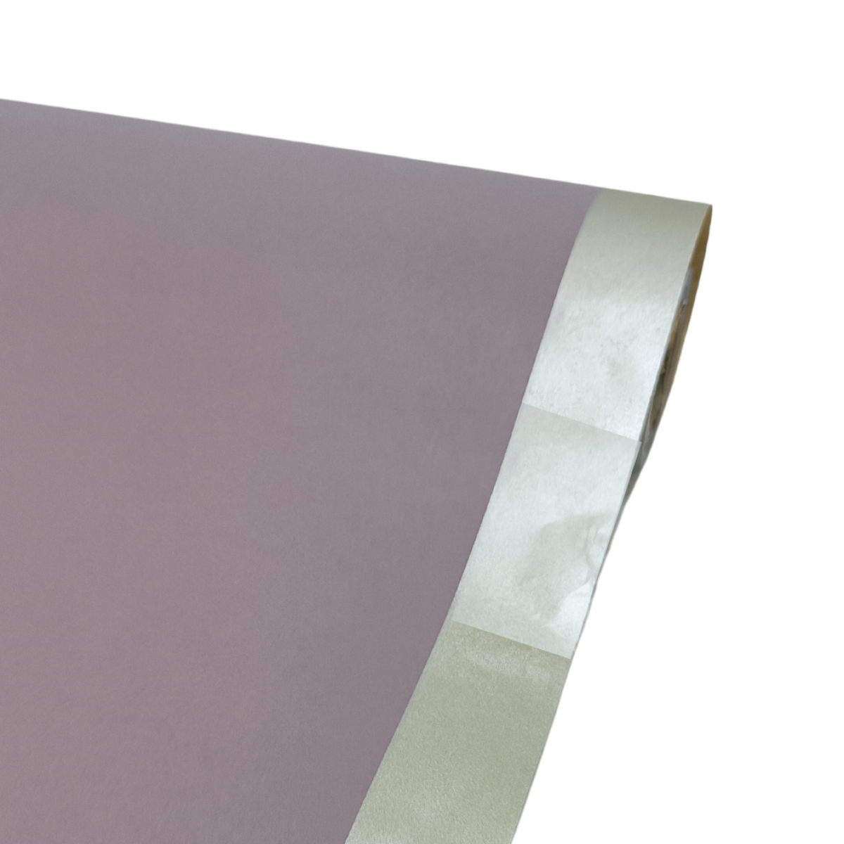 7224 Double Side Border Purple & Silver 50cmx25m Kraft Paper - 1 Roll