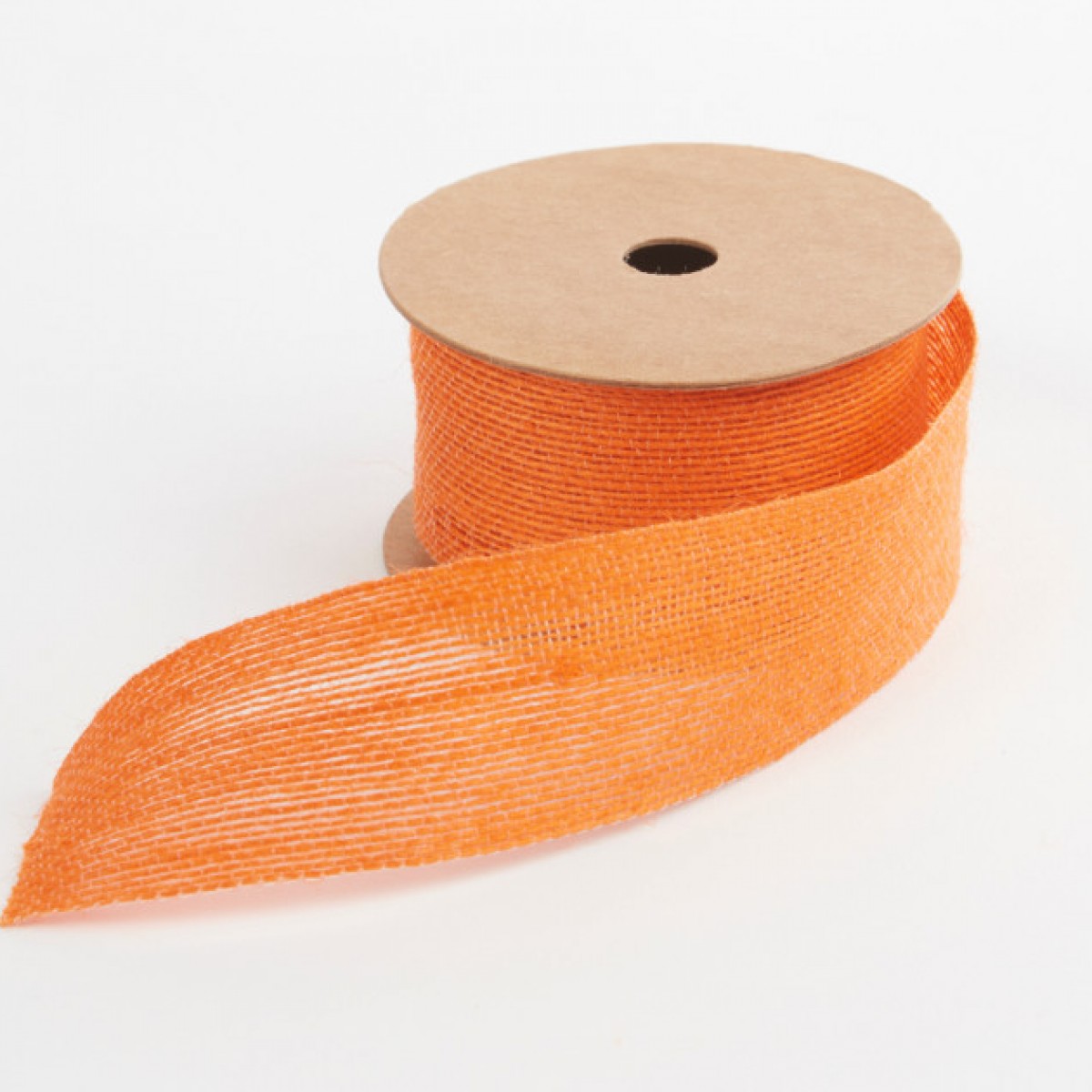 4651 Oasis® Jute Ribbon Orange 38mmx10m