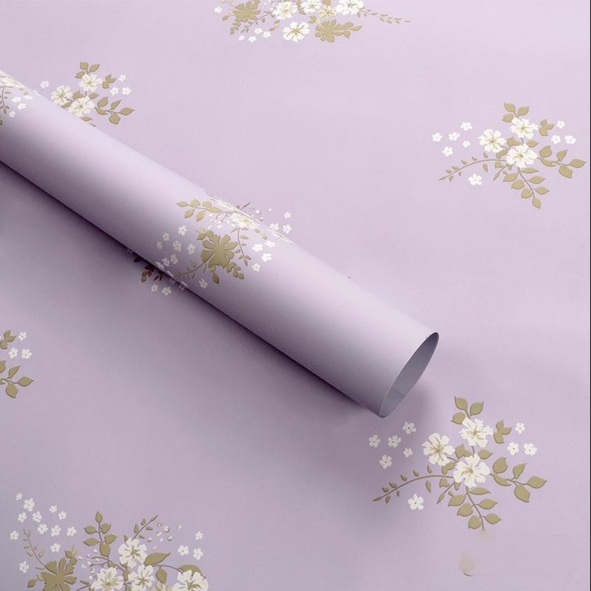 7858 Lilac Cherry Blossom Matt Floral Print 58x58cm (20 Sheets)