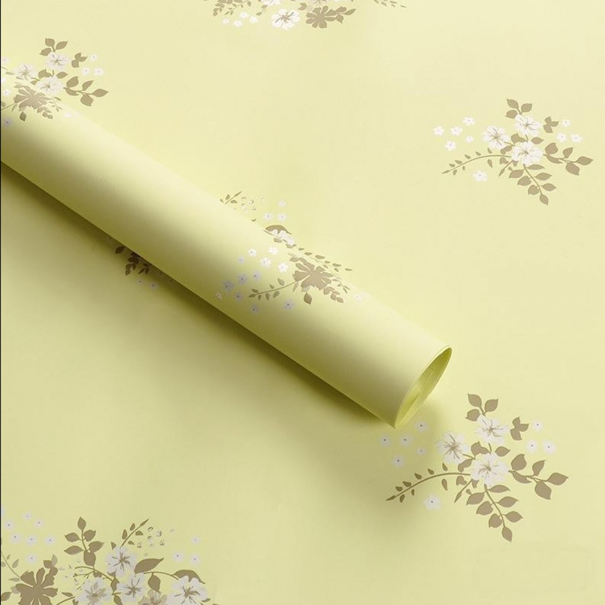 7857 Cream Cherry Blossom Matt Floral Print 58x58cm (20 Sheets)