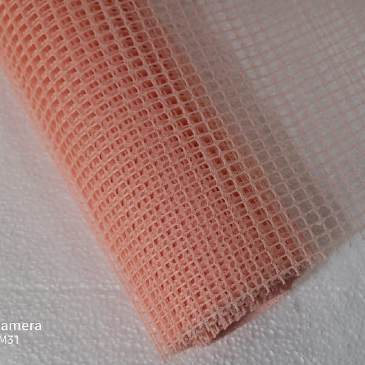 7721 Pink 50cmx10y Square Mesh Roll (1 No)