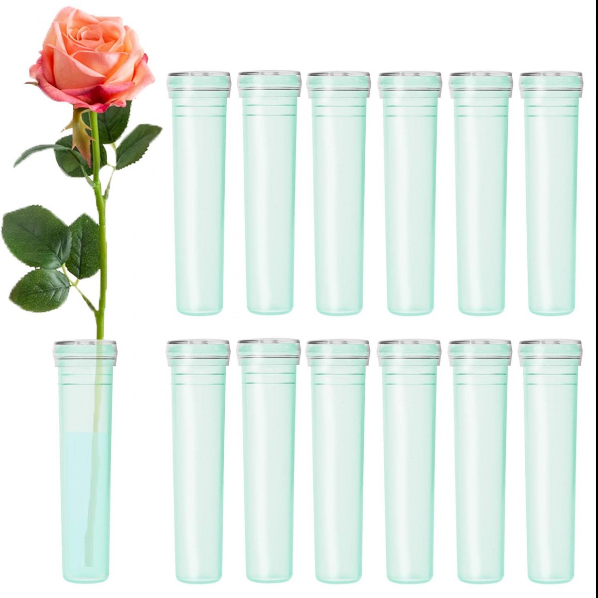 4412 Flower Water Tube Green 1.5