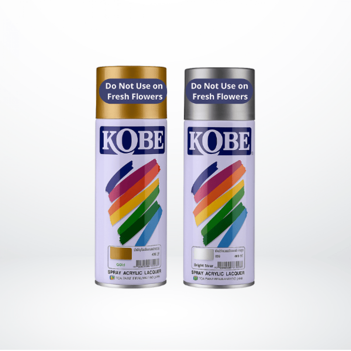 Kobe Metallic Colour Spray Paint - for All Purposes