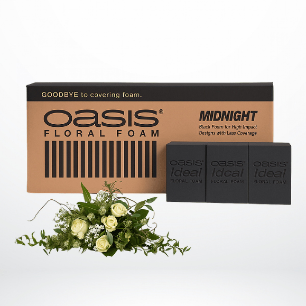 Midnight Floral Foam Bricks For Fresh Flowers