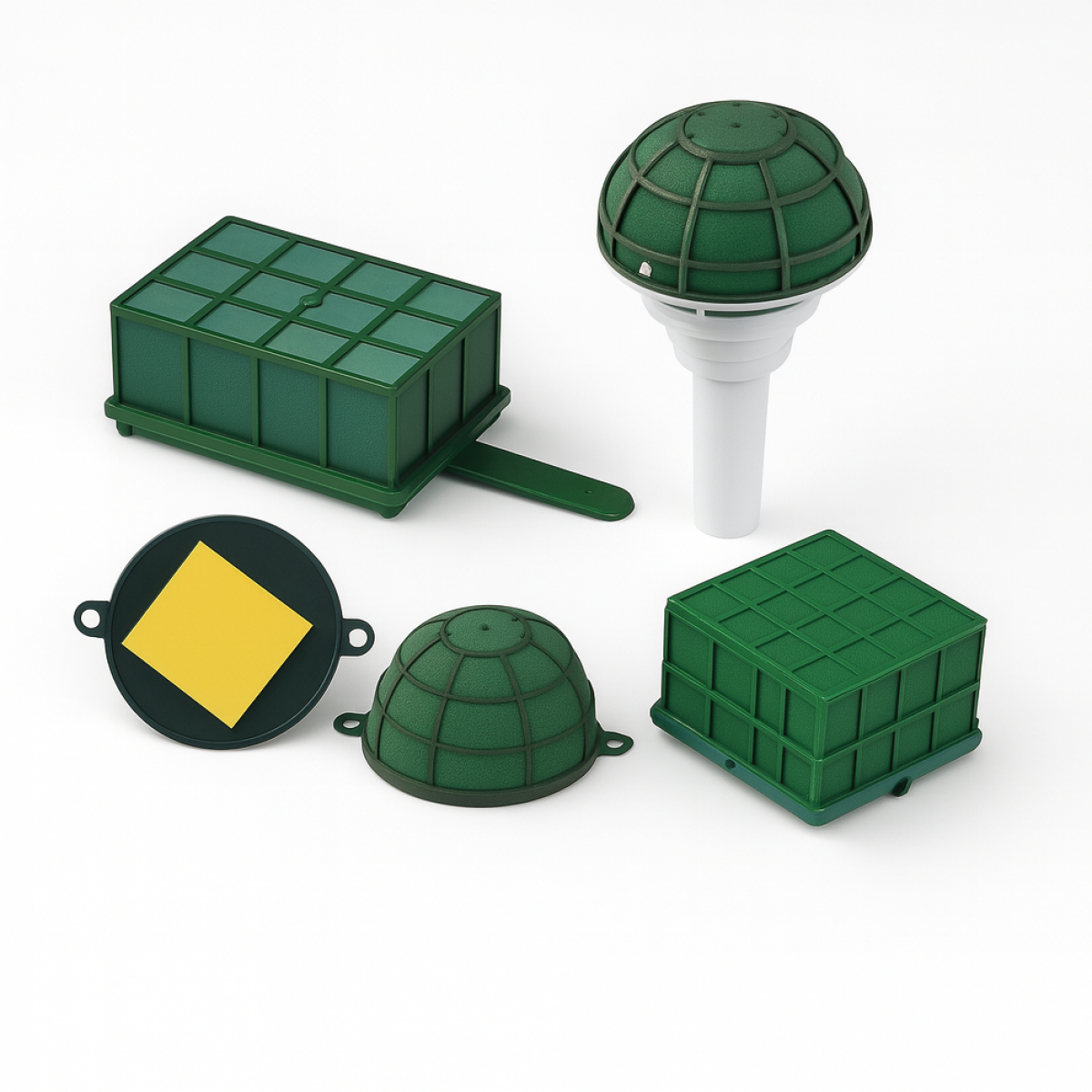 Caged Floral Foam Shape