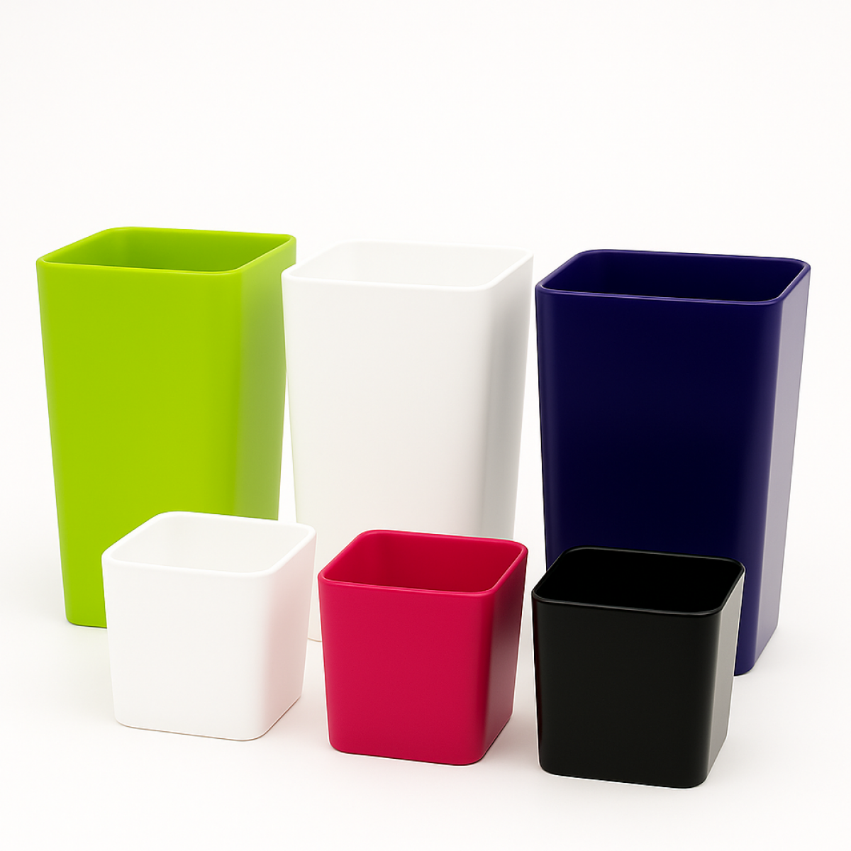 Acrylic Cube Vases For Floral Arrangement & Gifting (Available in 3 sizes) - 1 No