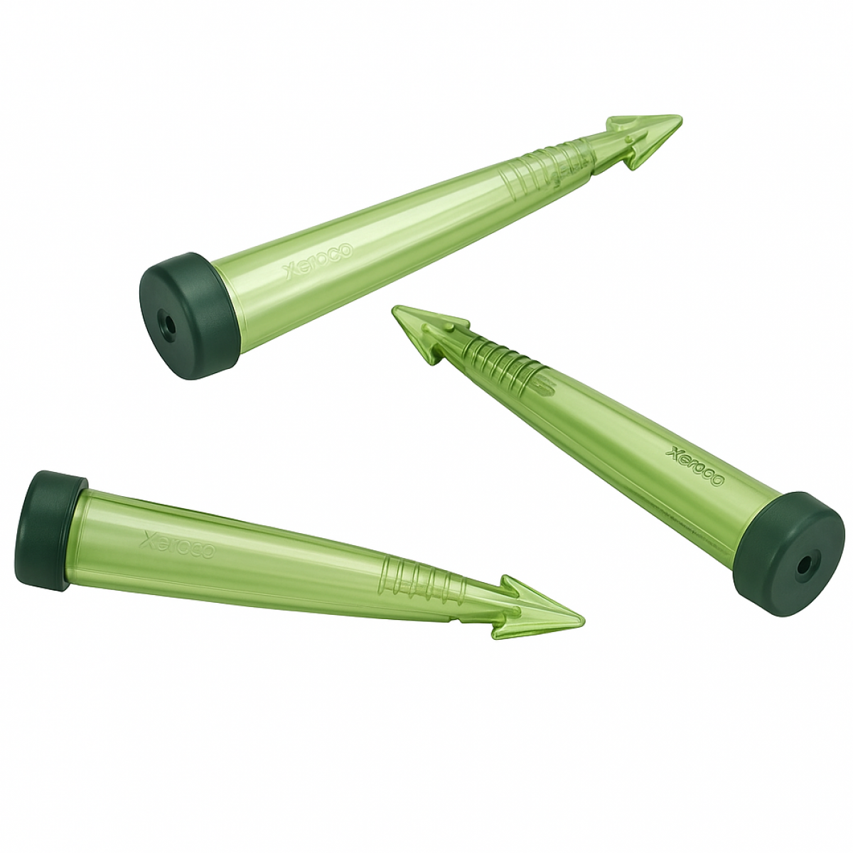 Flower Water Tube with Spike Green 