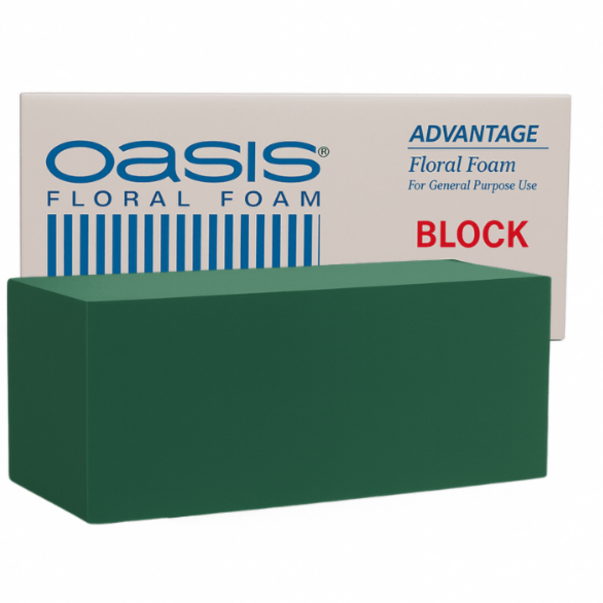 Advantage Floral Foam Block - Full/ Half / Quarter