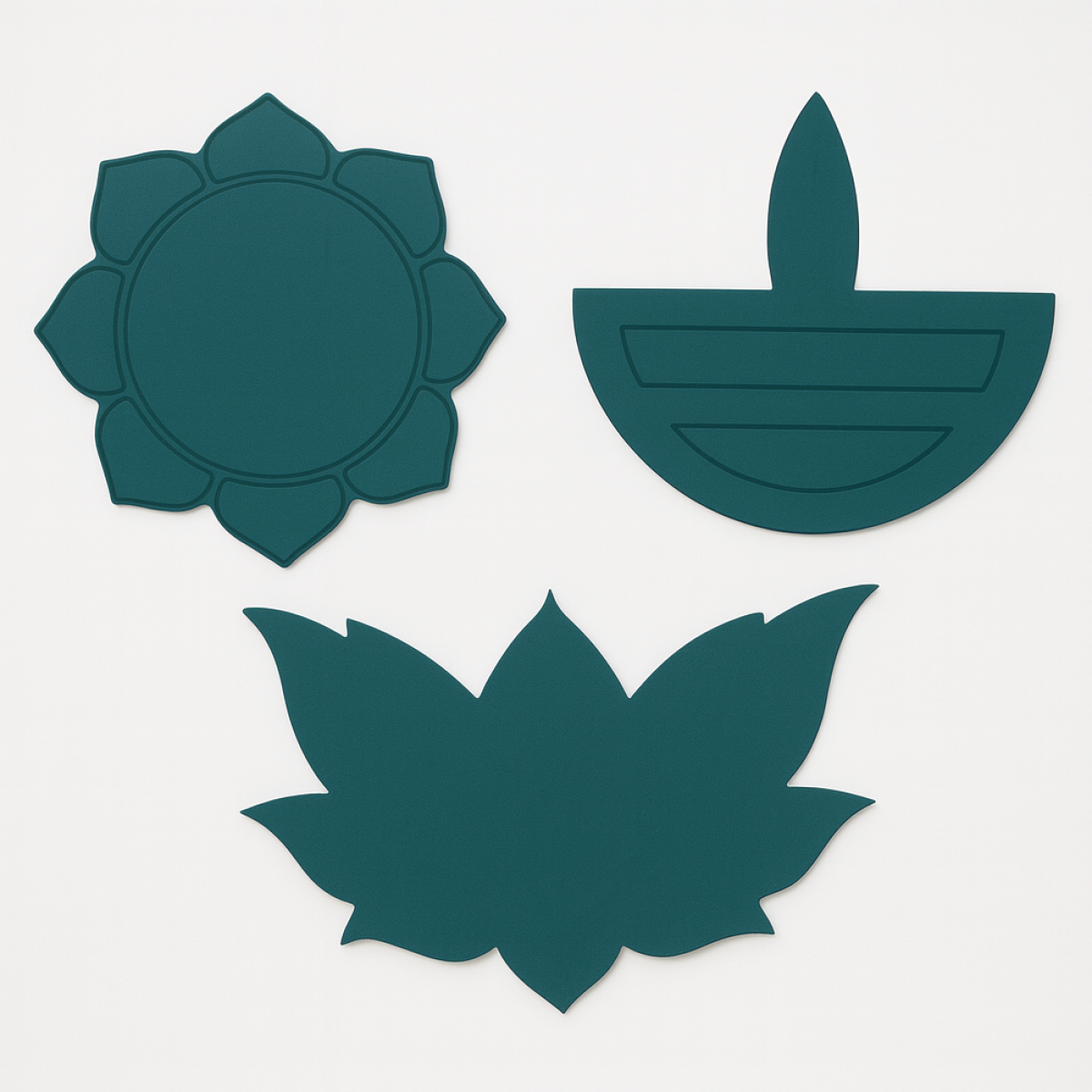 Floral Foam 2D Shape (1 No) 24 x 24 inch