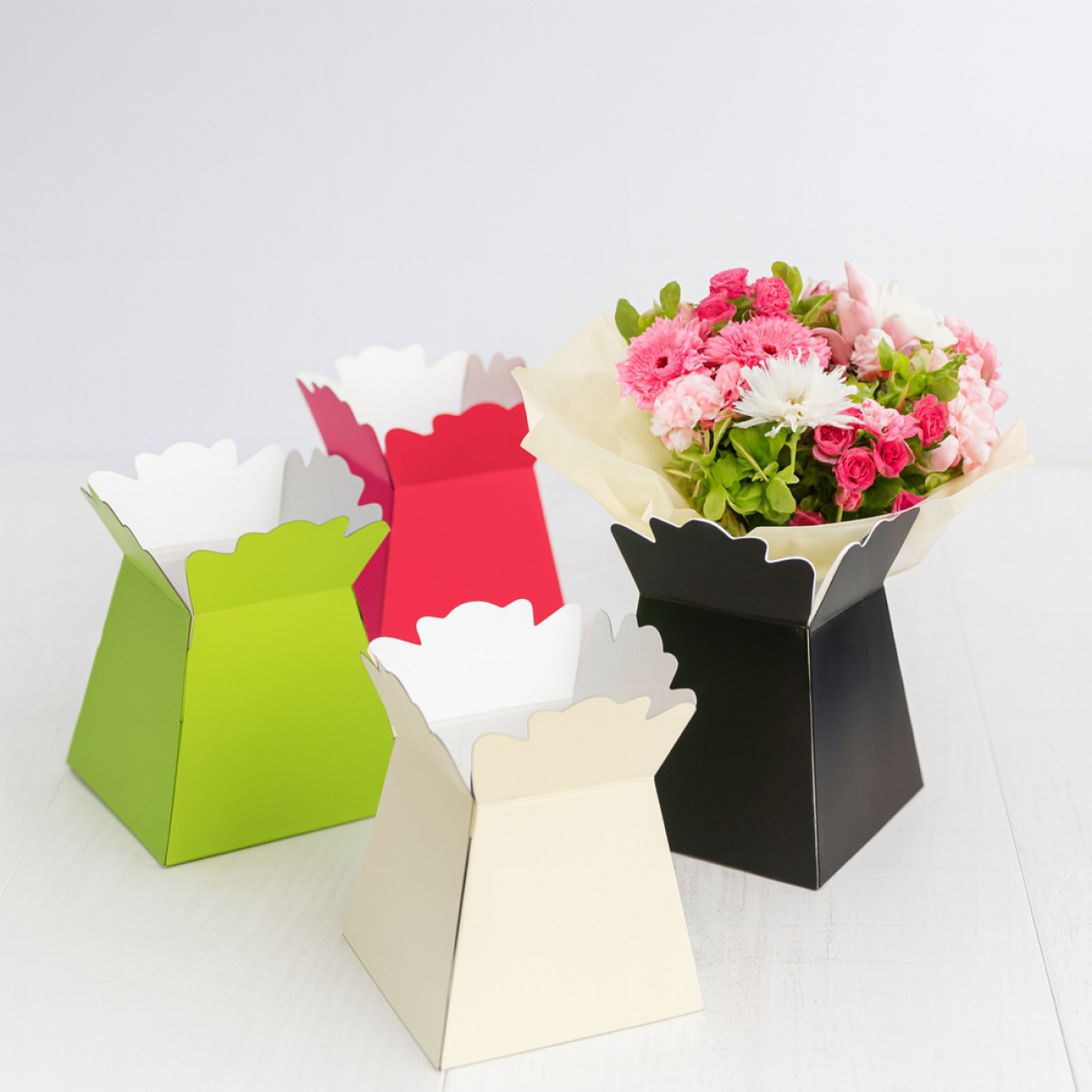 Porto Vase Box For Fresh Flowers & Gift Hampers